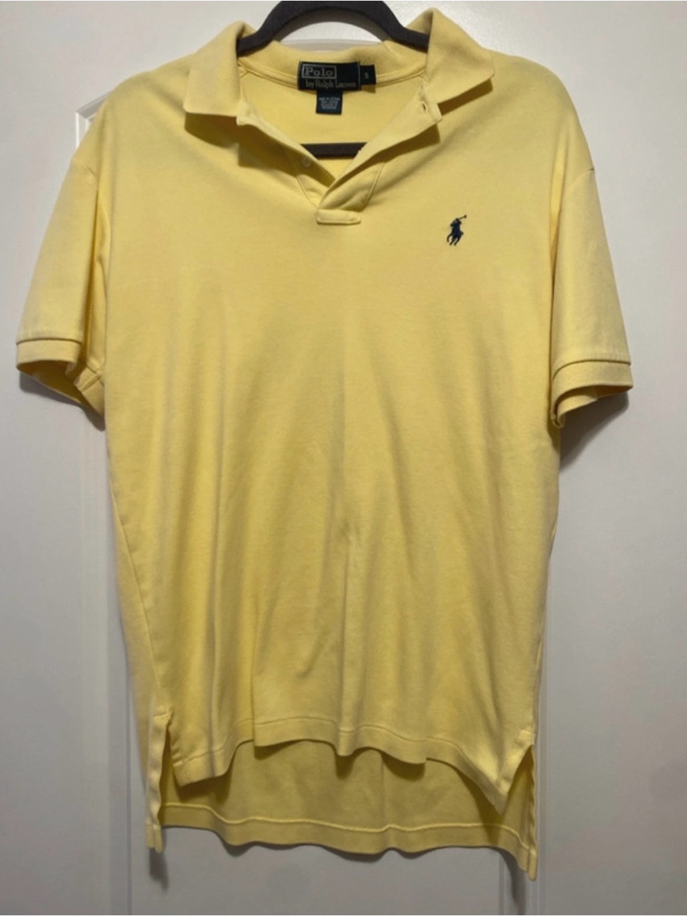 Men's Yellow Polo Shirt